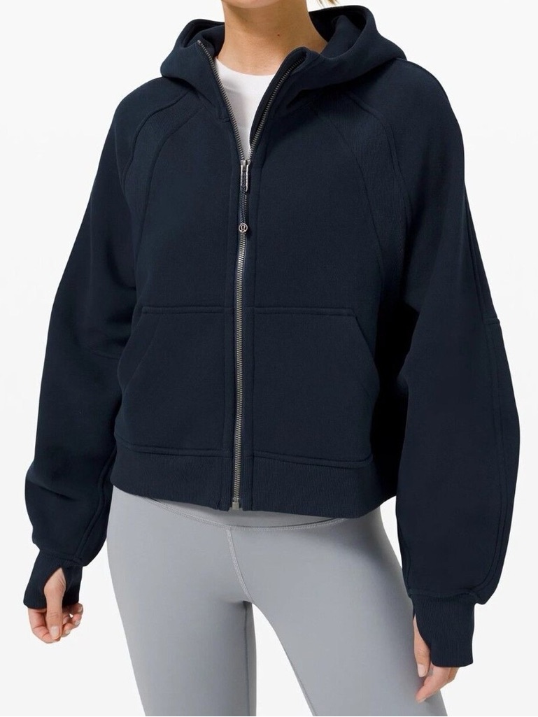 Lululemon Scuba Sweatshirt In M/L Scuba Oversized Full Zip True Navy